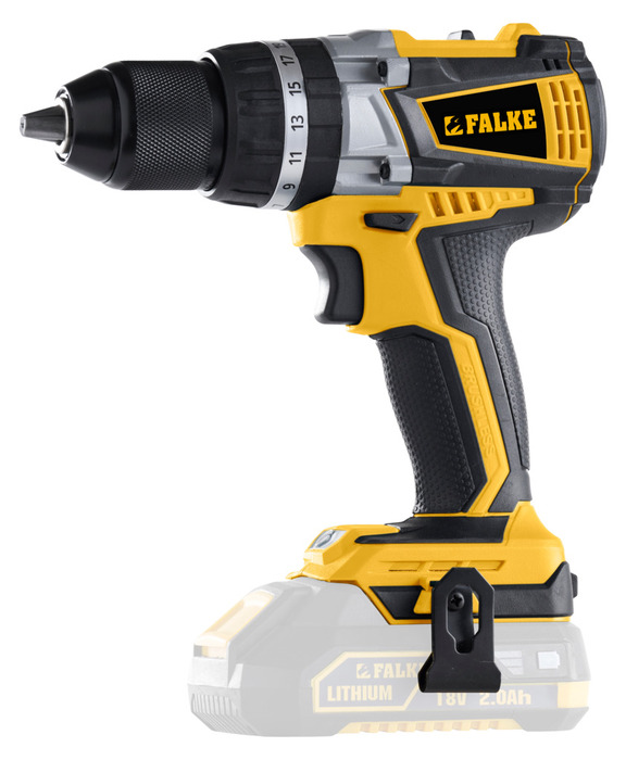 Falke bor-/skrumaskin m/slag børsteløs 18 V Li-Ion